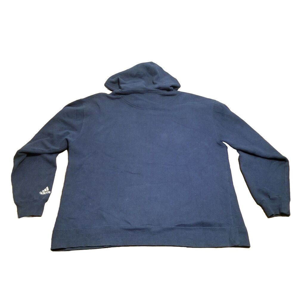 Adidas New York Yankees Hoodie Men's Size XL Navy Blue Sweatshirt Baseball Team - Picture 2 of 5